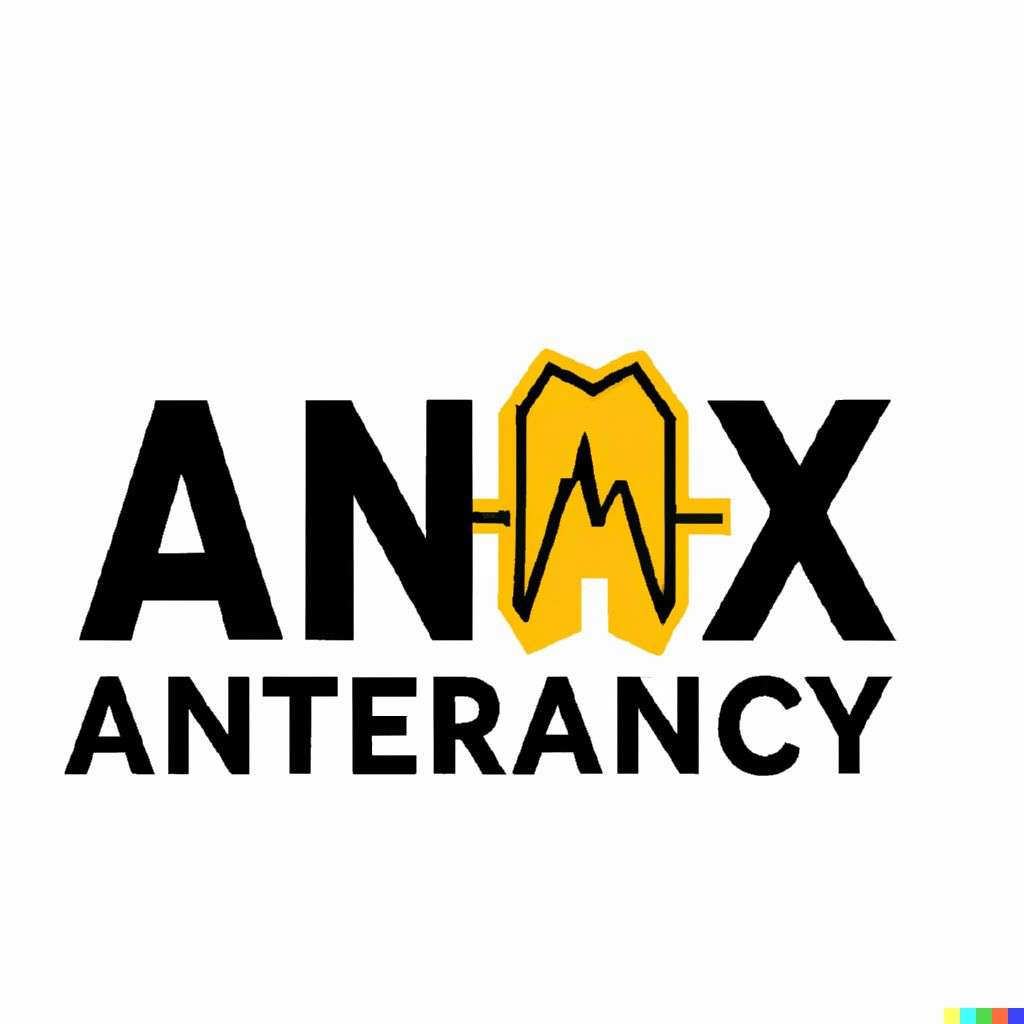 a representation of anxiety, finance company logo design